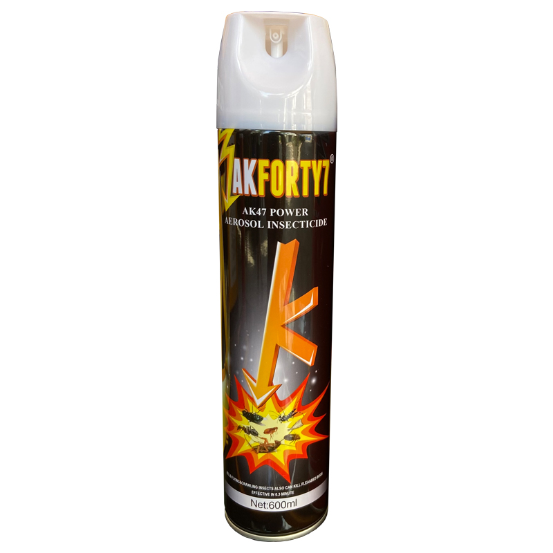 black ak47 insects killer aerosol spray