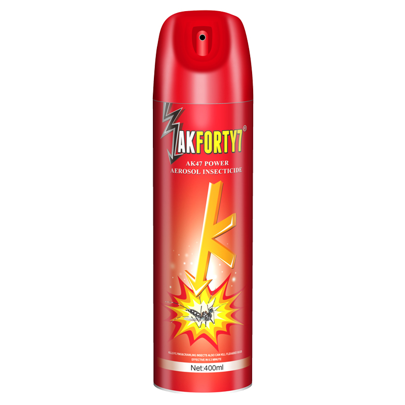 400ml red ak47 insects killer aerosol spray