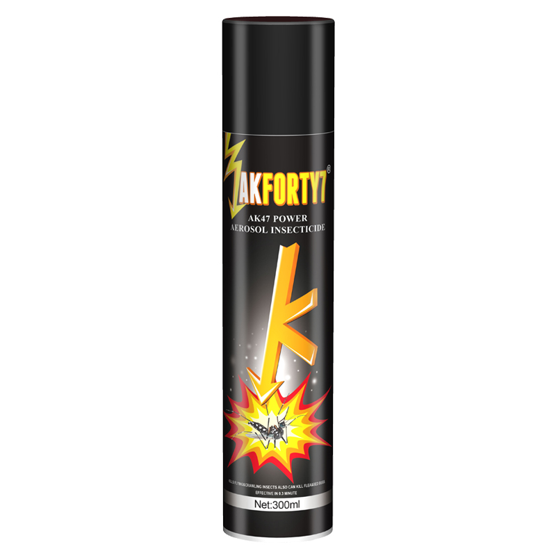 300ml black ak47 mosquito spray