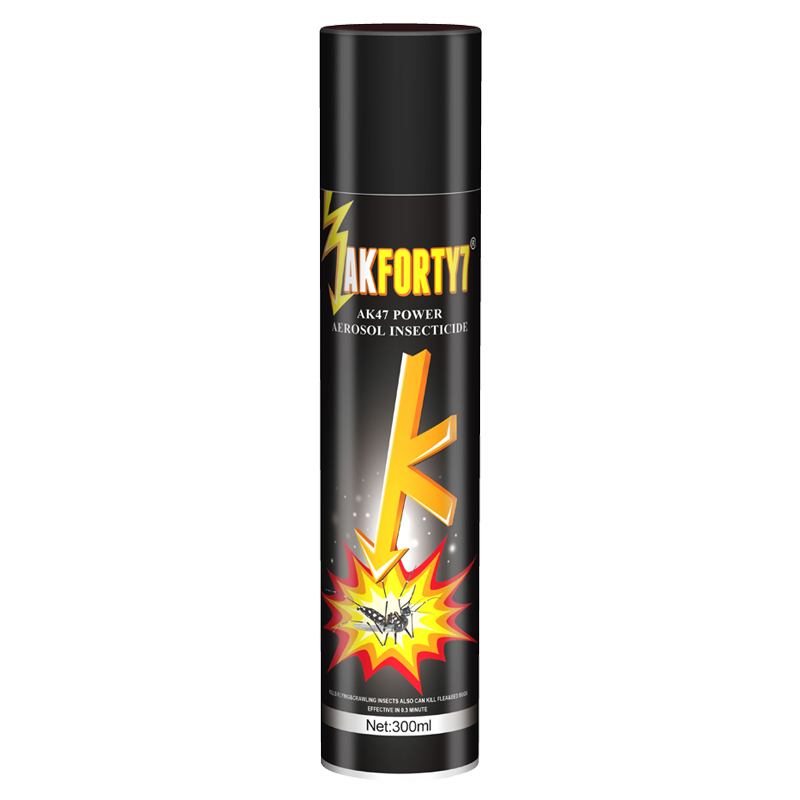 300ml black ak47 mosquito spray