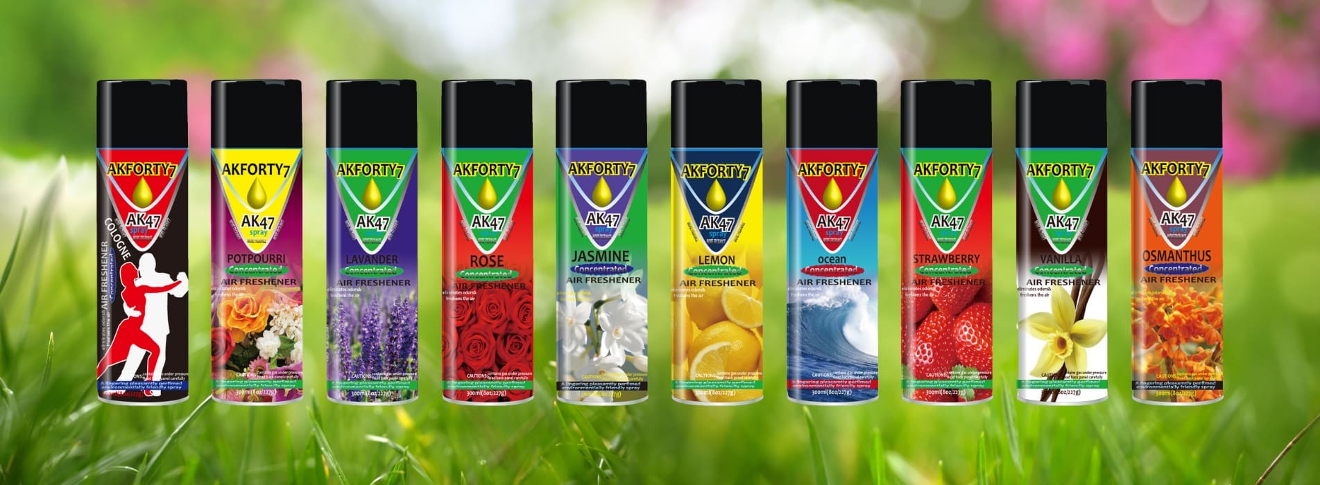 custom air freshener spray