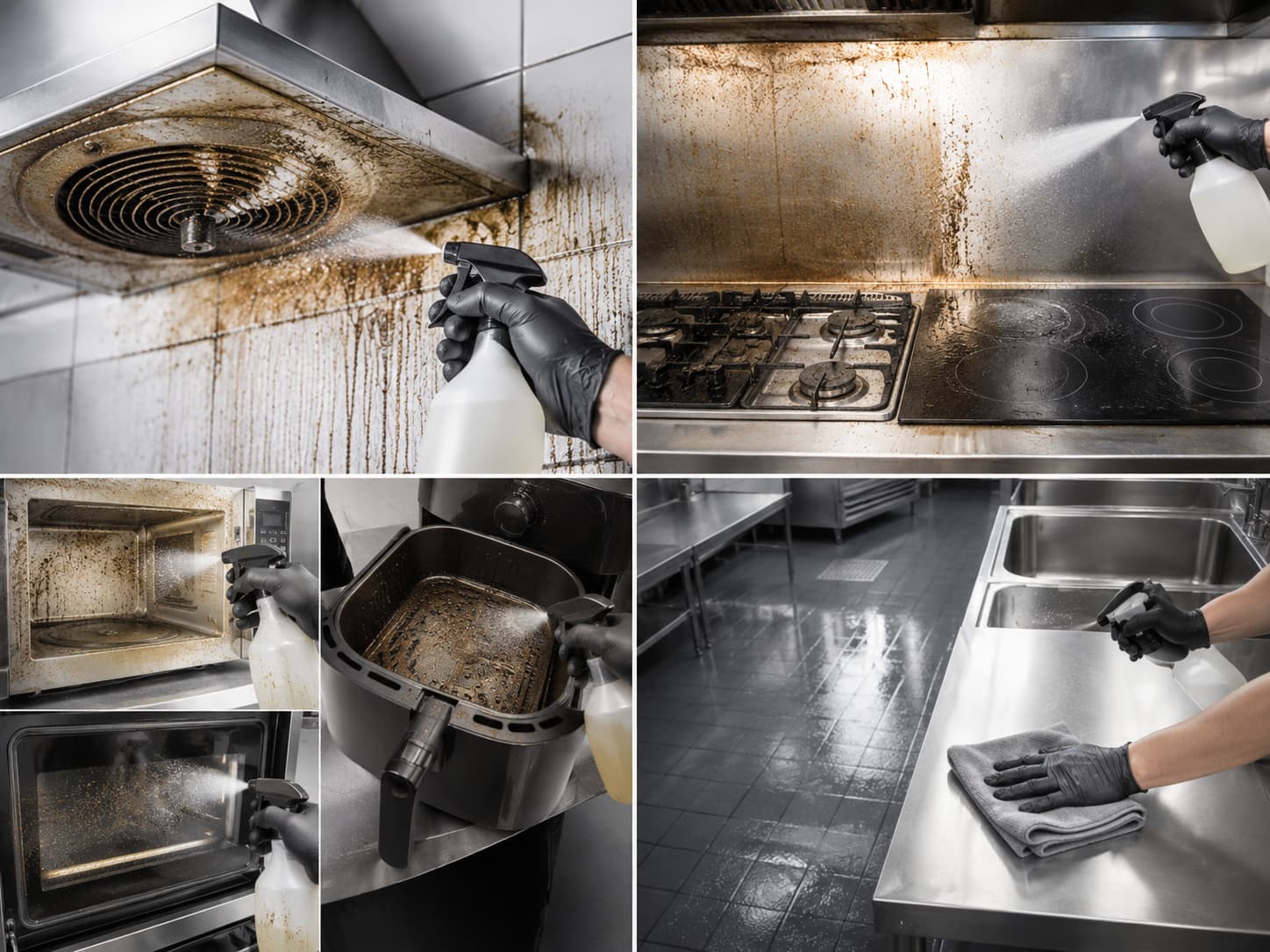 Kitchen Degreaser Application Scenarios