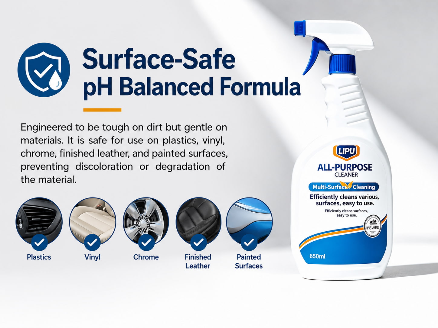 Surface-Safe pH Balanced Formula
