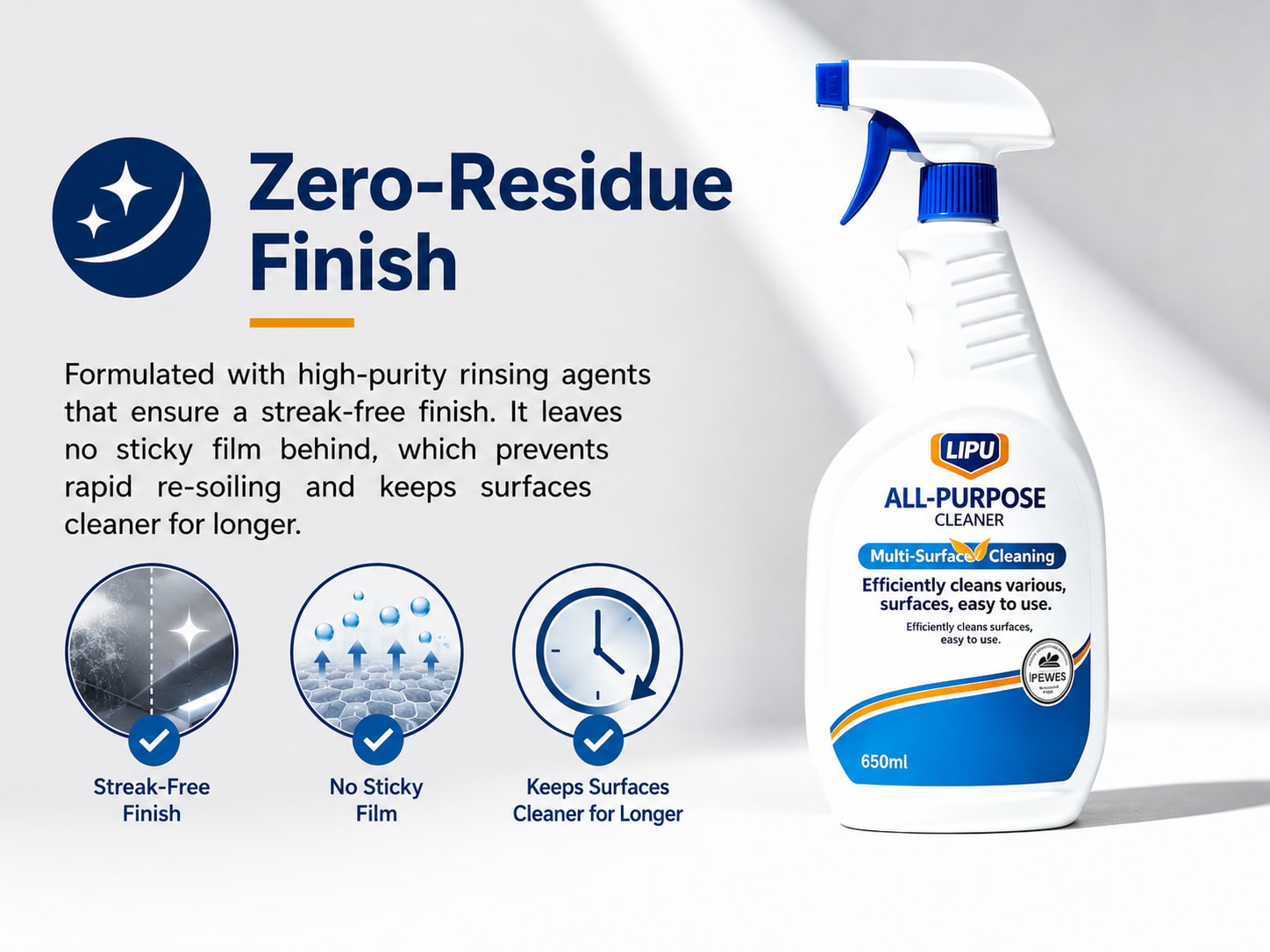 Zero-Residue Finish
